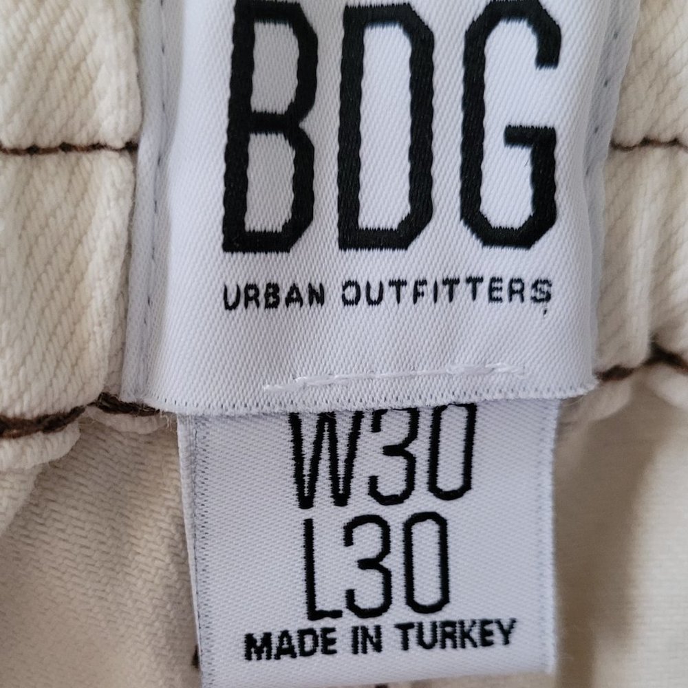 BDG Tan Cargo Flared Pants - Waist 30 - Length 30 - Picture 4 of 8